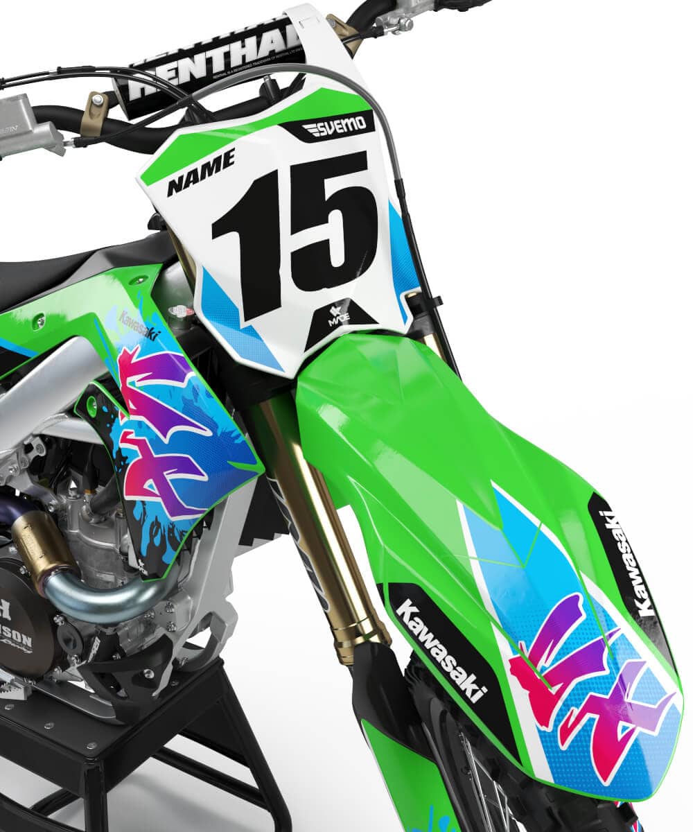 KAWASAKI SPLASH DECAL KIT